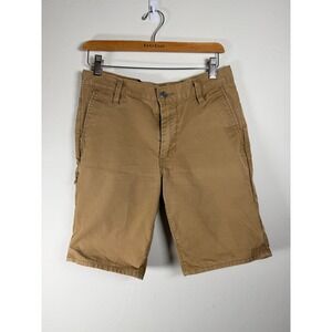 Levi's Men's Khaki Chino Shorts Flat Front Casual Everyday Wear Size 30